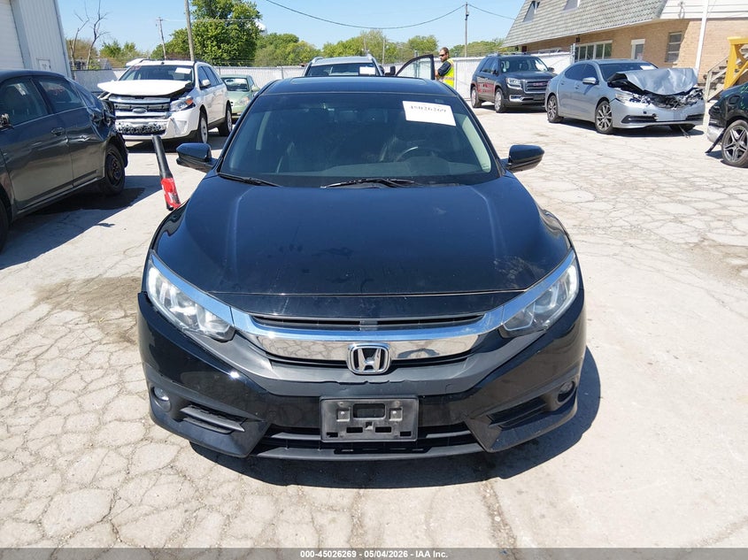 2016 HONDA CIVIC SEDAN 1.5L I-4 DI, DOHC, VVT, TURBO, 174HP
