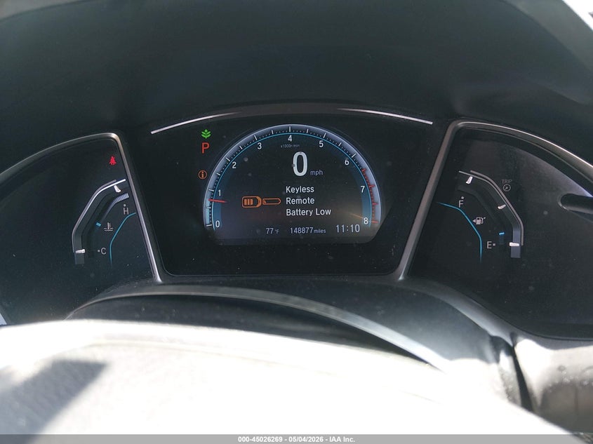 2016 HONDA CIVIC SEDAN 1.5L I-4 DI, DOHC, VVT, TURBO, 174HP