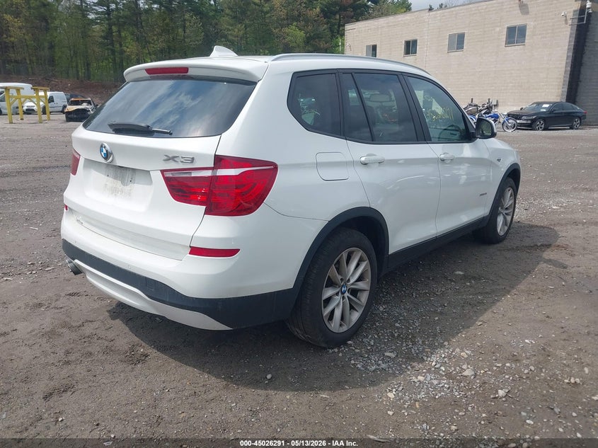 Vin: 5uxwx9c52h0d97600, lot: 45523805, bmw x3 xdrive28i 20174