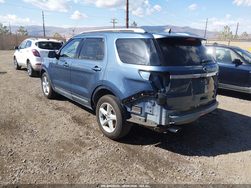 Vin: 1fm5k7dh5kgb54122, lot: 45523839, ford explorer xlt 20193