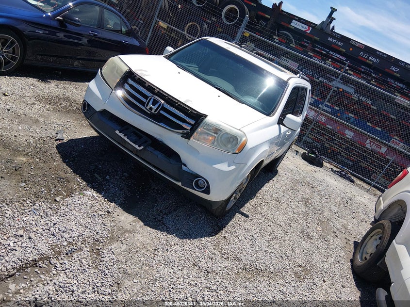 5FNYF3H79DB008688 2013 HONDA PILOT EX-L photo 1