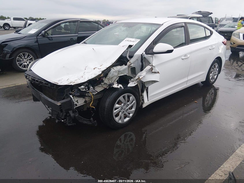 2018 Hyundai Elantra Se KMHD74LFXJU446103 photo 1