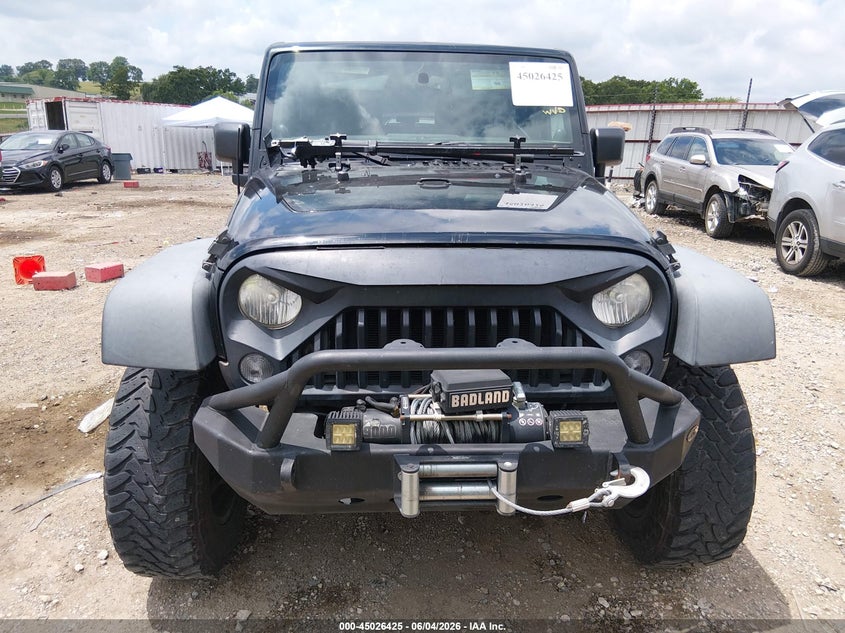 2014 Jeep Wrangler Rubicon VIN: 1C4BJWCG1EL225440 Lot: 45026425