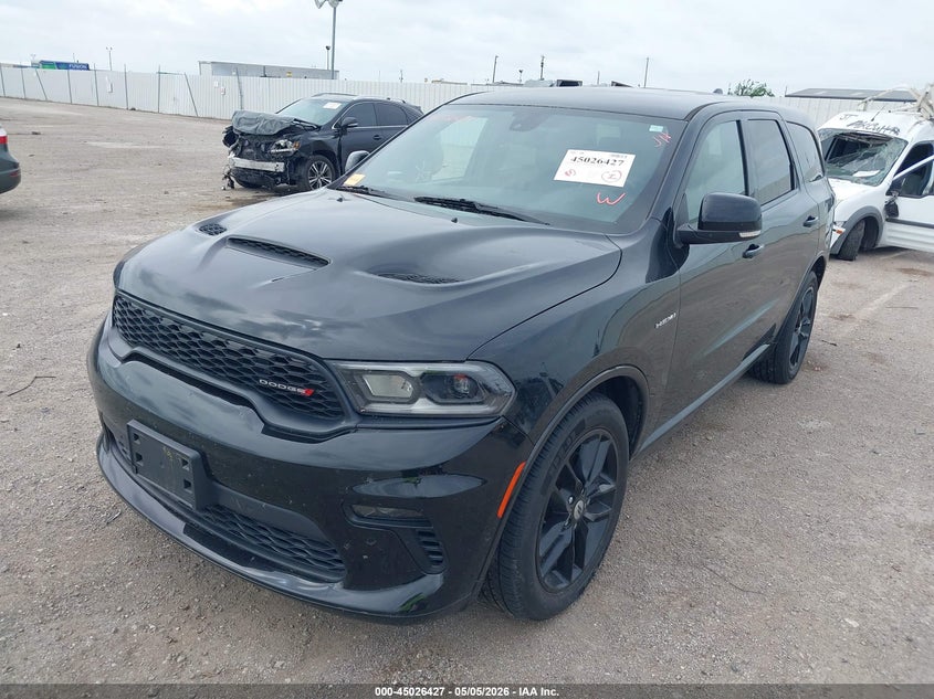 Vin: 1c4sdjct9nc104338, lot: 45523941, dodge durango r/t awd 20222