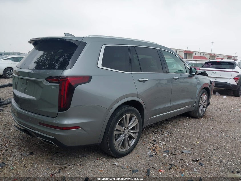 Vin: 1gykpcrsxpz118955, lot: 45523954, cadillac xt6 fwd premium luxury 20234