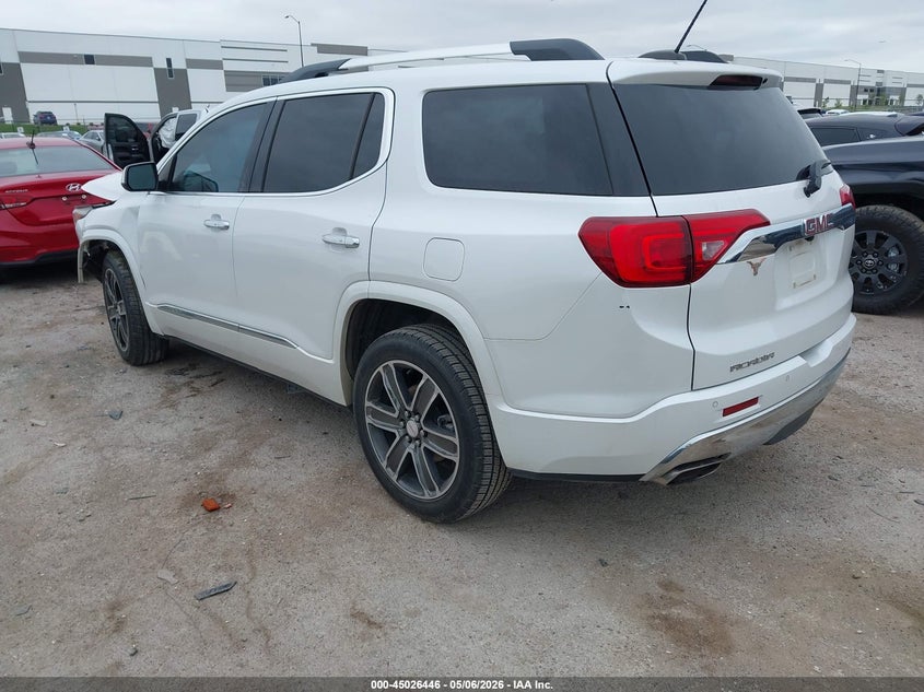Vin: 1gkknpls1hz193996, lot: 45523960, gmc acadia denali 20173
