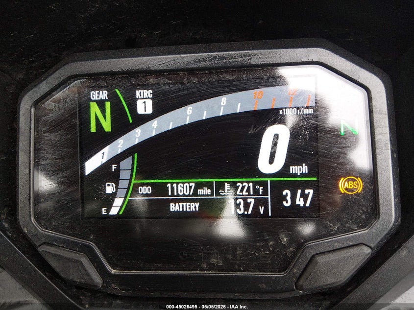 2025 Kawasaki Ex650 P VIN: ML5EXEP12SDAF8919 Lot: 45026495