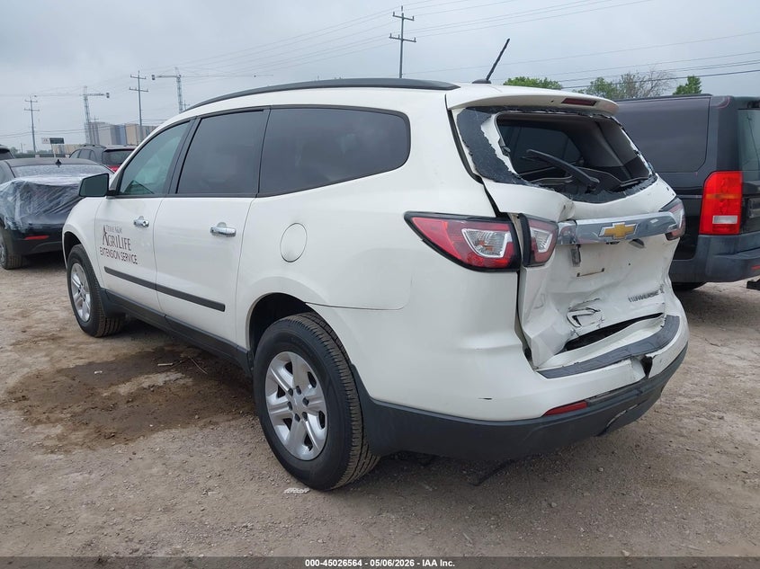 2015 CHEVROLET TRAVERSE auction photo 3