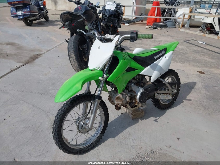 2018 KAWASAKI KLX110 auction photo 2