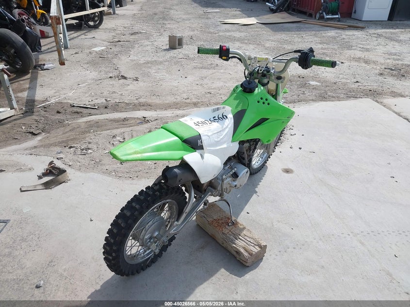 2018 KAWASAKI KLX110 auction photo 4