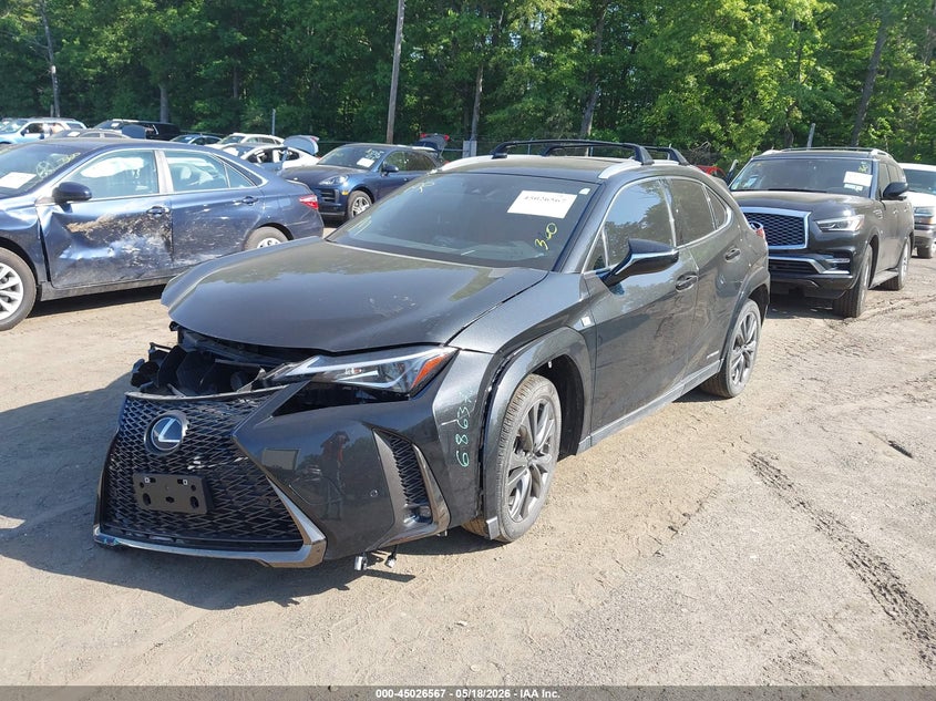 Vin: jthr9jbh9n2055126, lot: 45524081, lexus ux 250h f sport 20222