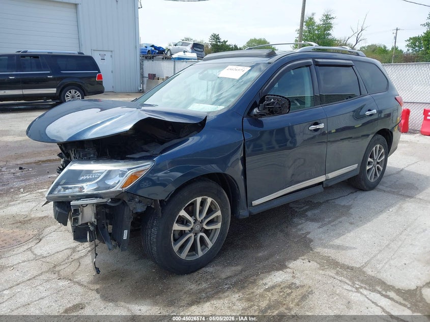 2013 Nissan Pathfinder Sl 5N1AR2MM7DC663262 photo 1