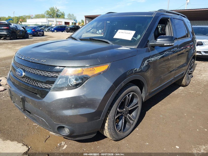 Vin: 1fm5k8gtxfgb88262, lot: 45524116, ford explorer sport 20152