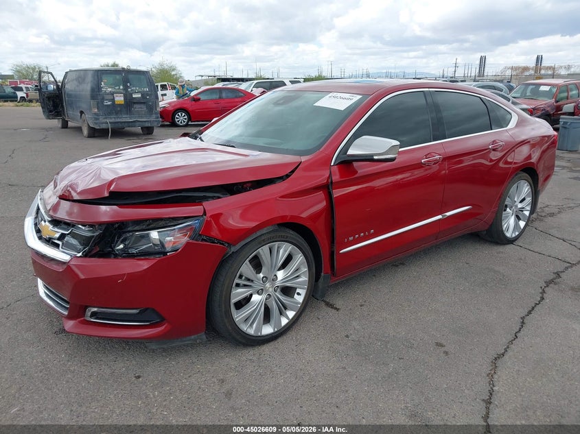 Vin: 2g1165s38f9252223, lot: 45524123, chevrolet impala 2lz 20152