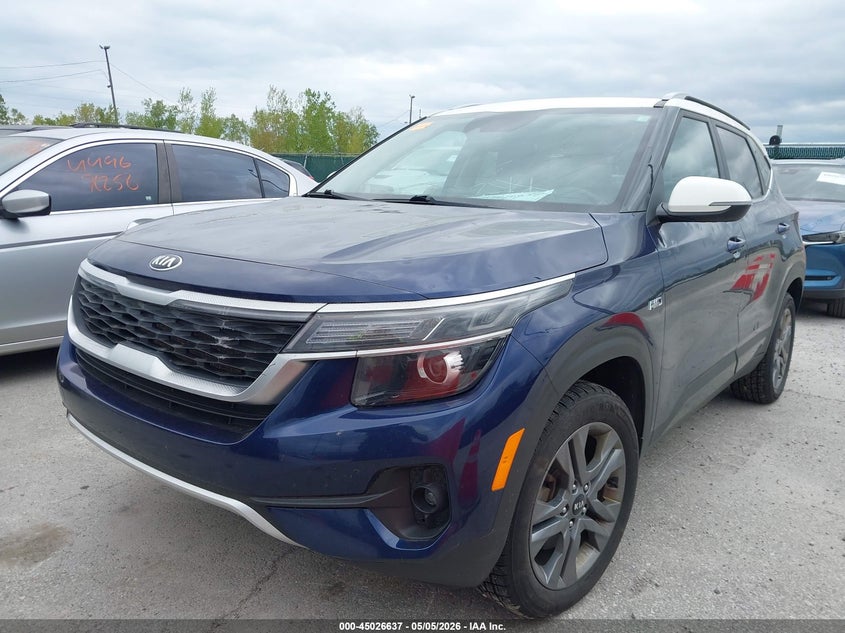 Vin: kndeucaa3m7201326, lot: 45524151, kia seltos s 20212