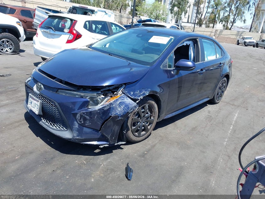 2020 Toyota Corolla Le 5YFEPRAE8LP037663 photo 1