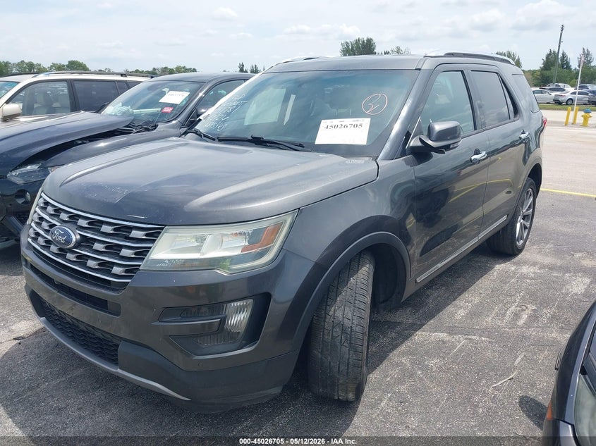 Vin: 1fm5k8f85gga37781, lot: 45524219, ford explorer limited 20162