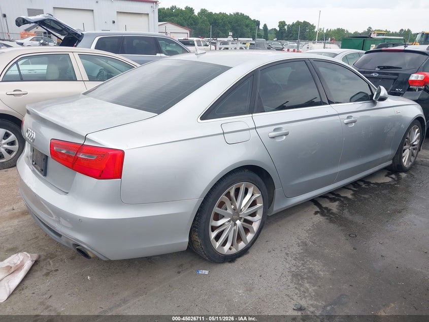 Vin: wauhgbfc0cn133860, lot: 45524225, audi a6 3.0 premium 20124