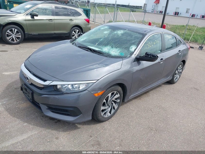 2018 Honda Civic Ex 19XFC2F76JE036494 photo 1