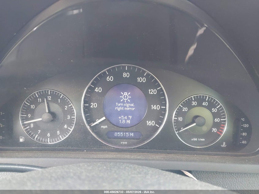 2005 Mercedes-Benz Clk 500 VIN: WDBTK75G85T054513 Lot: 45026733