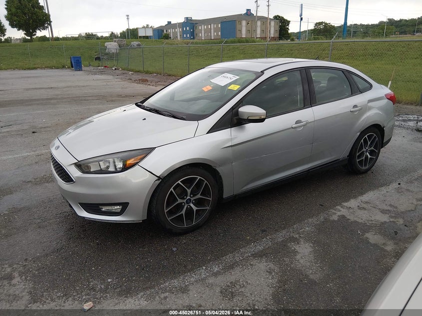 Vin: 1fadp3h27jl209732, lot: 45524265, ford focus sel 20182