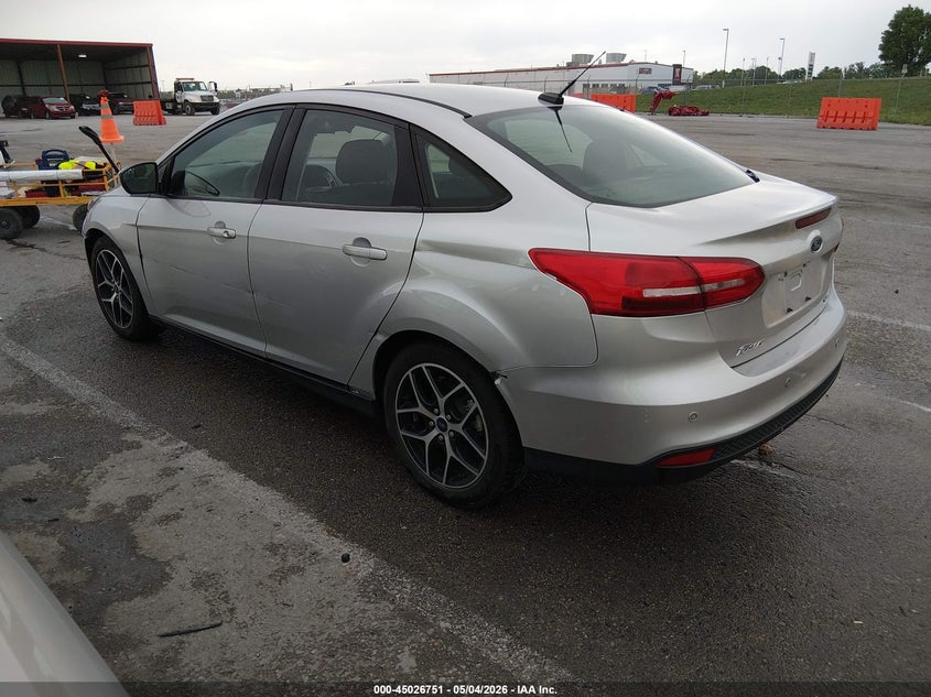 Vin: 1fadp3h27jl209732, lot: 45524265, ford focus sel 20183