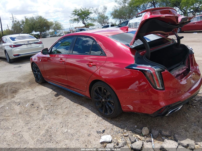 Vin: 1g6dc5rk4l0139999, lot: 45524281, cadillac ct4 sport 20203