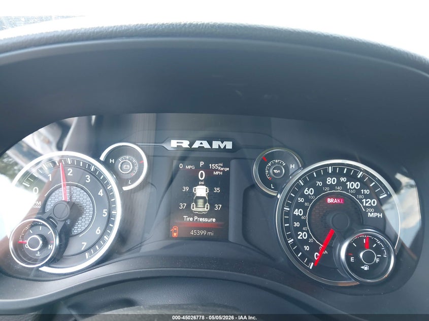 2025 RAM 1500 TRUCK 3.6L V-6 DOHC, VVT, 305HP