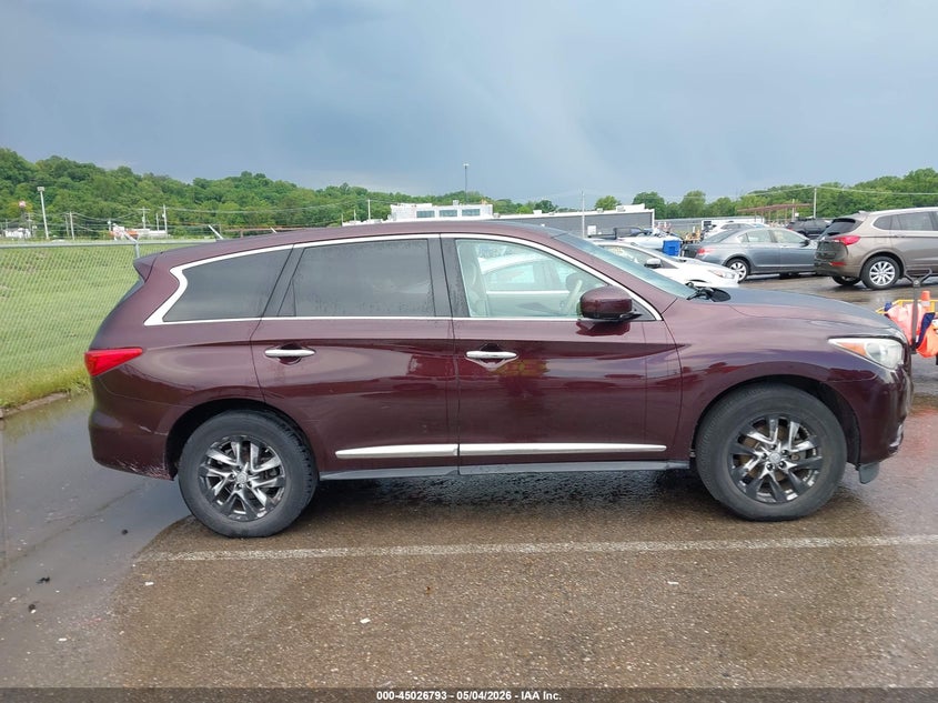 2013 Infiniti Jx35 VIN: 5N1AL0MN9DC306051 Lot: 45026793