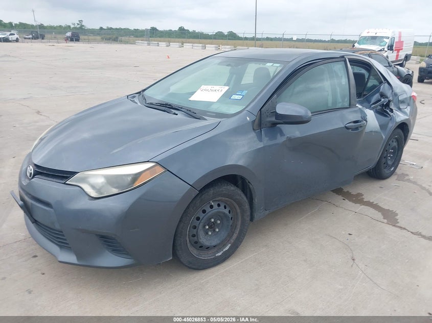2014 Toyota Corolla Le 5YFBURHE8EP100989 photo 1