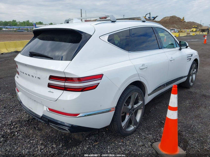 Vin: kmuhbdsbxnu097160, lot: 45524390, genesis gv80 2.5t awd 20224