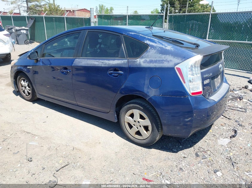Vin: jtdkn3du2a0009115, lot: 45524407, toyota prius iii 20103