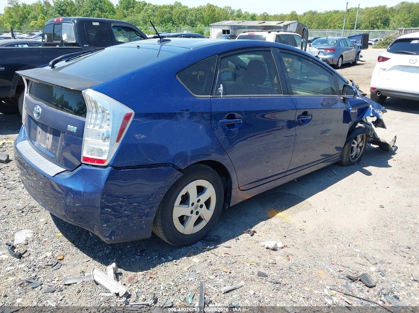Vin: jtdkn3du2a0009115, lot: 45524407, toyota prius iii 20104