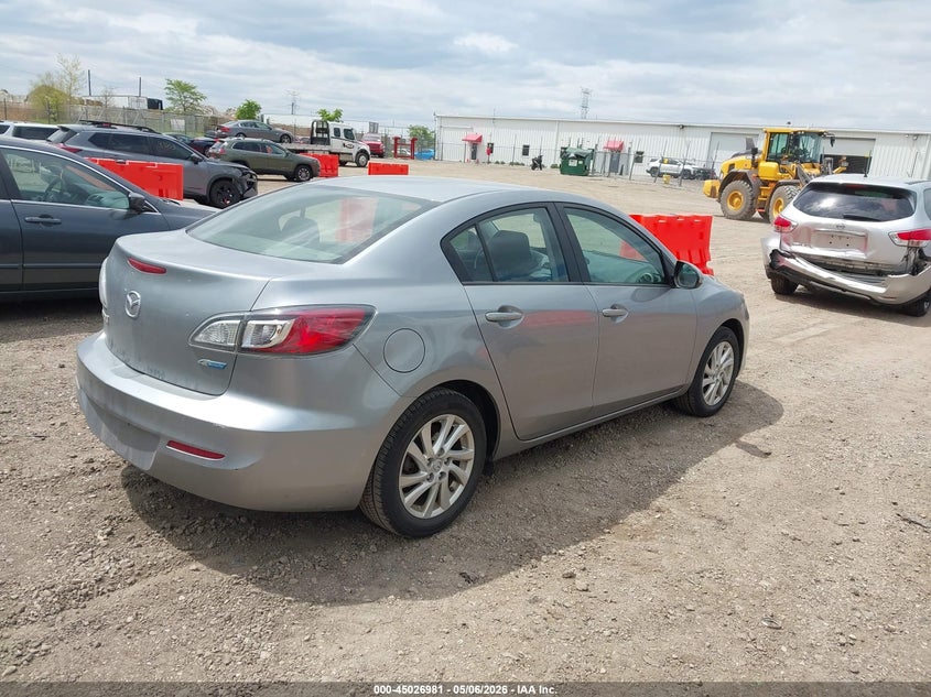 Vin: jm1bl1v77c1683941, lot: 45524495, mazda mazda3 i touring 20124