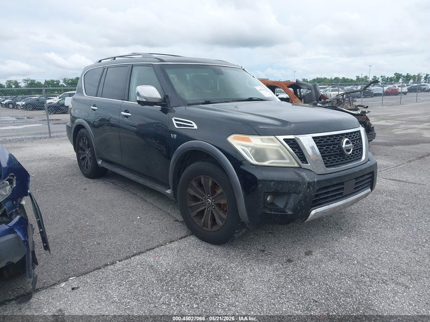 Vin: jn8ay2nf4h9303235, lot: 45524580, nissan armada platinum 2017 img_1