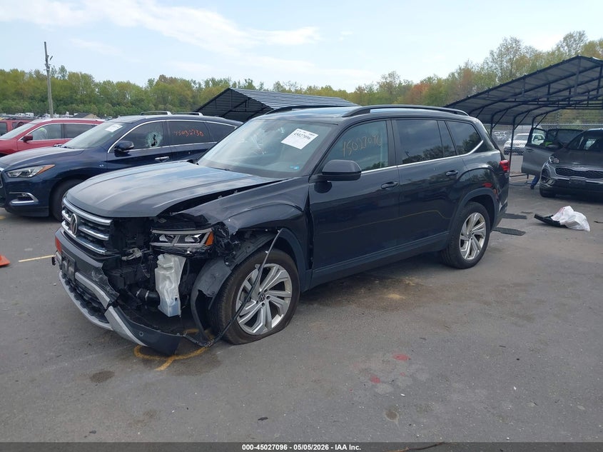 2021 VOLKSWAGEN ATLAS auction photo 2