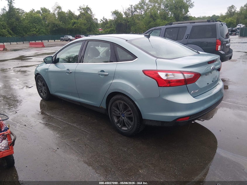 Vin: 1fahp3h22cl214146, lot: 45524611, ford focus sel 20123