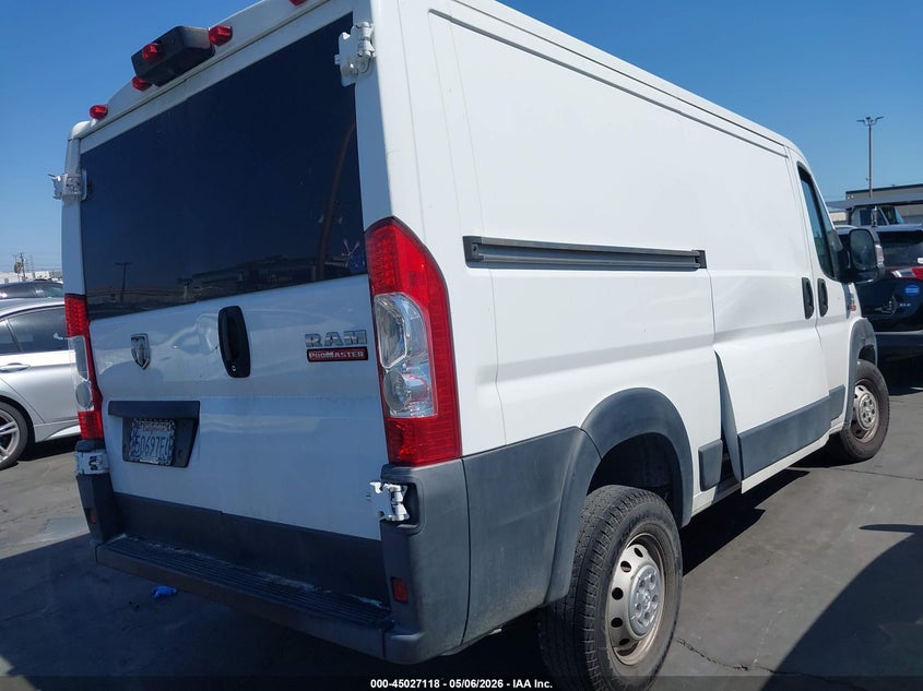 Vin: 3c6trvag8ke506964, lot: 45524632, ram promaster 1500 low roof 136 wb 20194