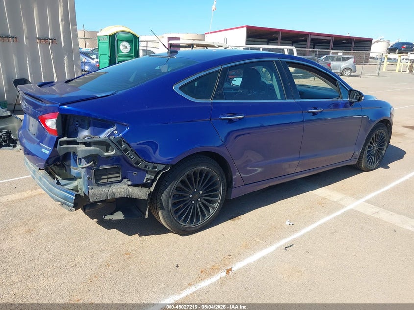 Vin: 3fa6p0k99gr174277, lot: 45524730, ford fusion titanium 20164