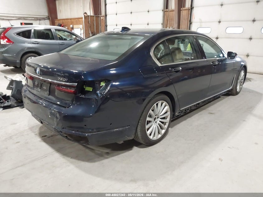 Vin: wba7t4c05lcd30289, lot: 45524757, bmw 740i xdrive 20204