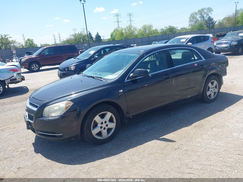 2008 Chevrolet Malibu Ls 1G1ZG57B18F180792 photo 1