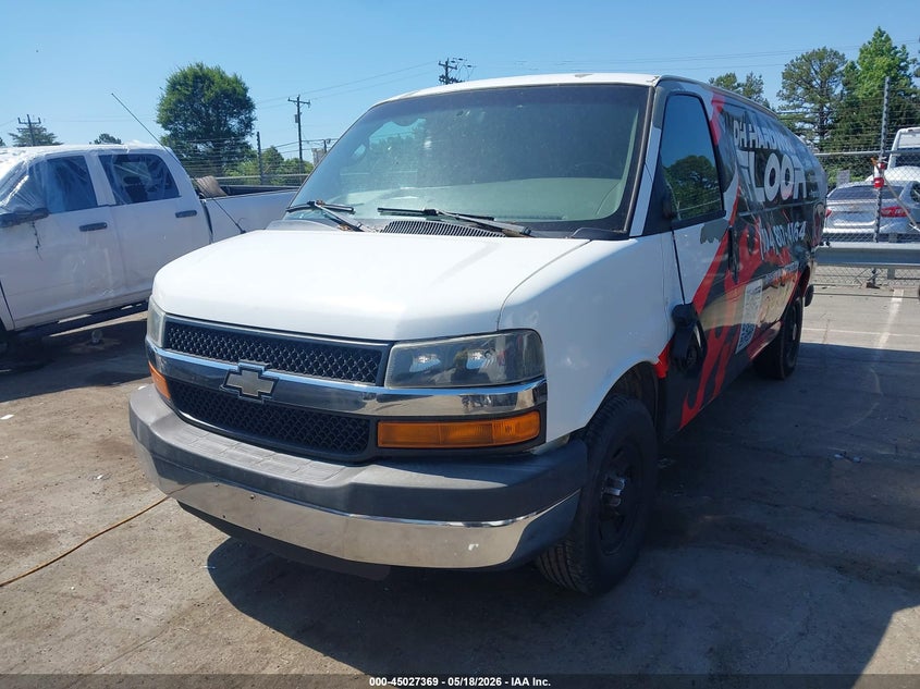 2012 Chevrolet Express 3500 Work Van 1GCZGTCG6C1106772 photo 1