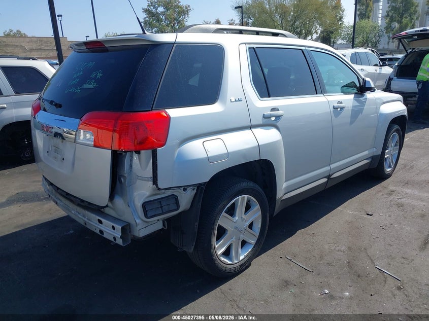 2012 Gmc Terrain 2.4 Sle-2 silver Lot 111045027395 Vin 2GKALSEK7C6366961