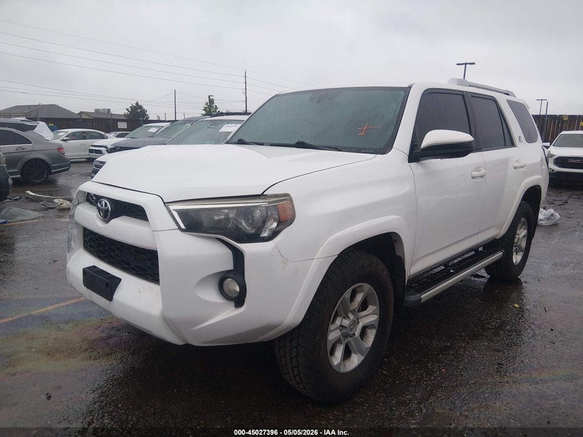 Vin: jtebu5jr9f5212281, lot: 45524910, toyota 4runner sr5 20152