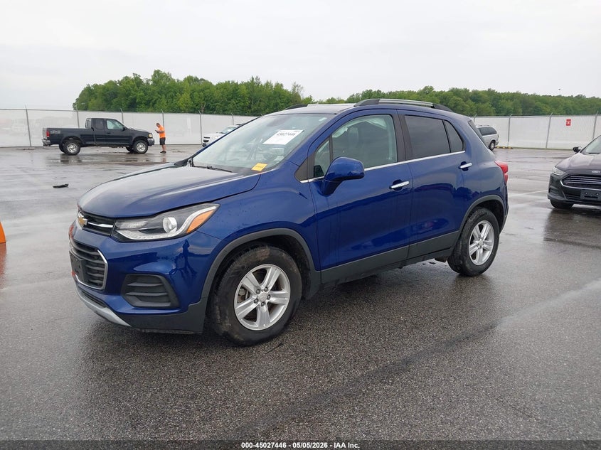 Vin: 3gncjlsb5hl213882, lot: 45524960, chevrolet trax lt 20172