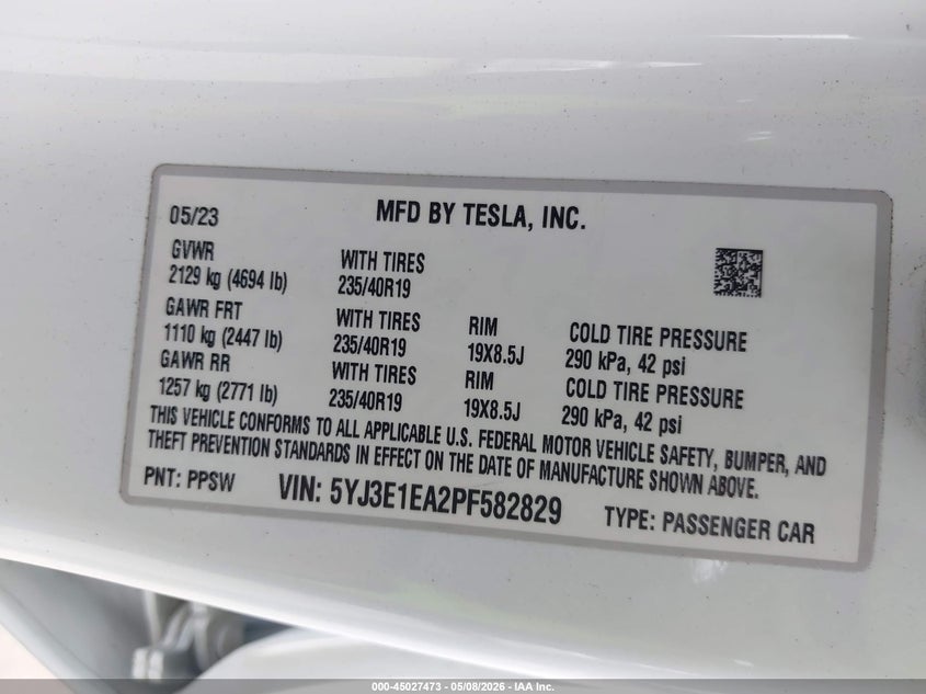 TESLA MODEL 3 - zdjęcie 9