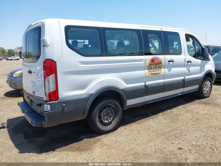 Vin: 1fbzx2zm4jka60619, lot: 45525146, ford transit-350 xlt 20184
