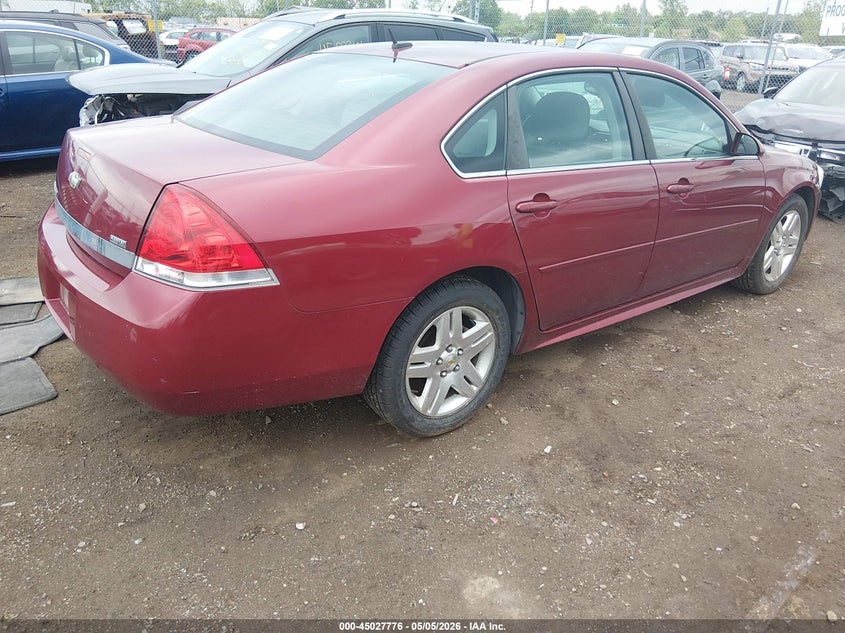 Vin: 2g1wb5ek7b1227682, lot: 45525290, chevrolet impala lt 20114