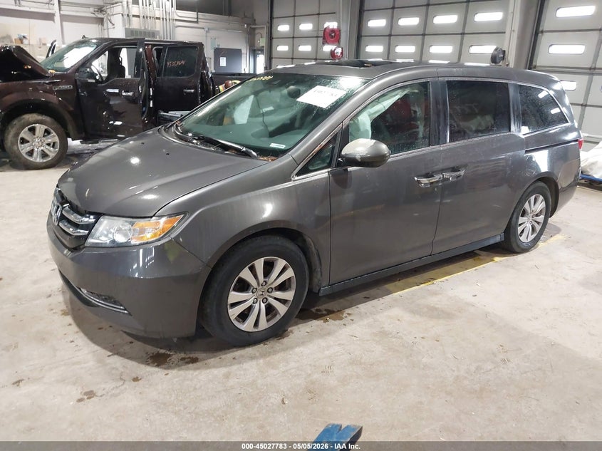 2014 HONDA ODYSSEY auction photo 2