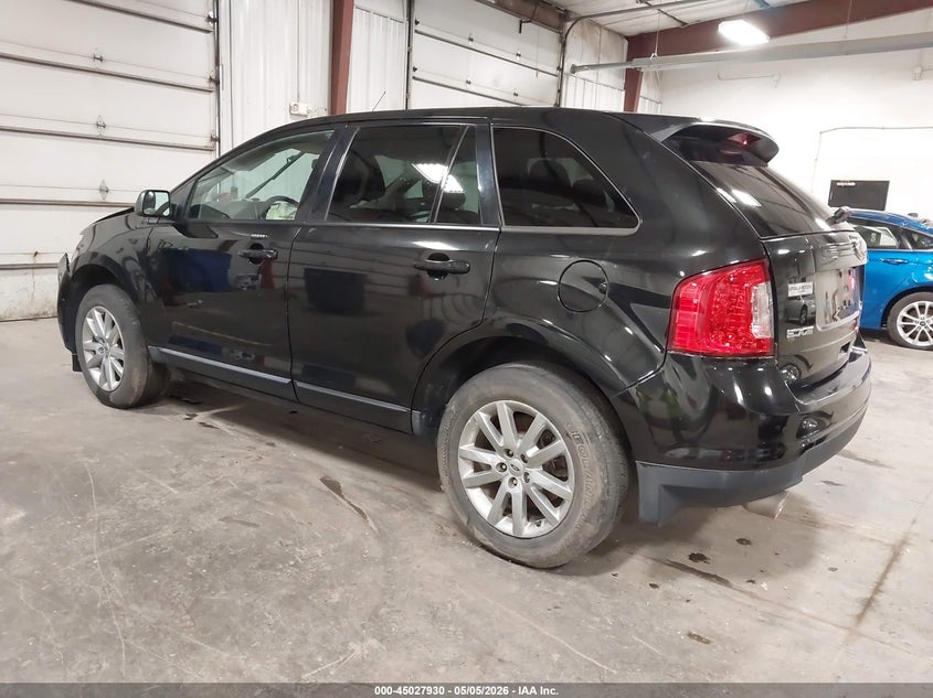 Vin: 2fmdk3jc2dbb95136, lot: 45525444, ford edge sel 20133